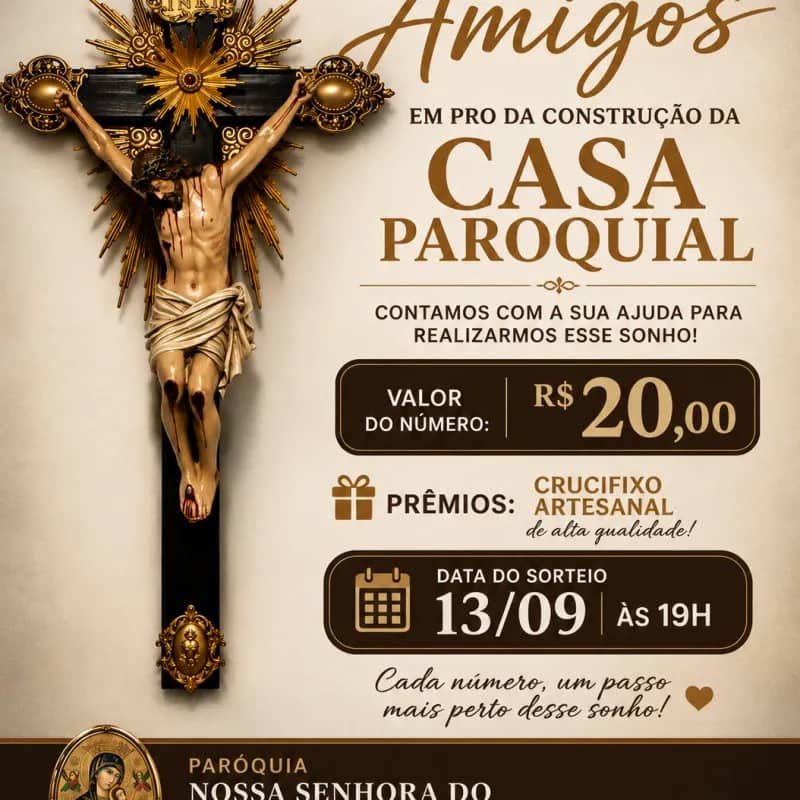 Imagem da campanha Campanha em Prol da construção da Casa Paroquial