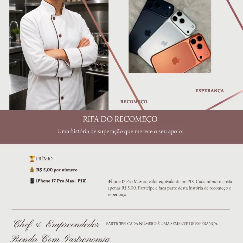 Imagem da campanha Meu Recomeço