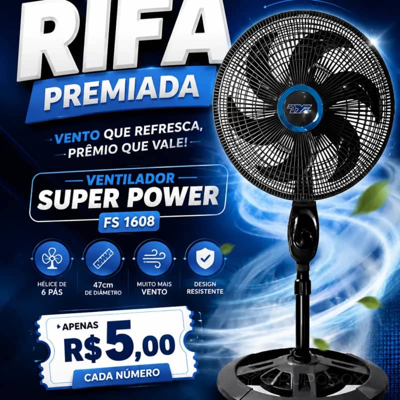 Imagem da campanha Ventilador Super Power