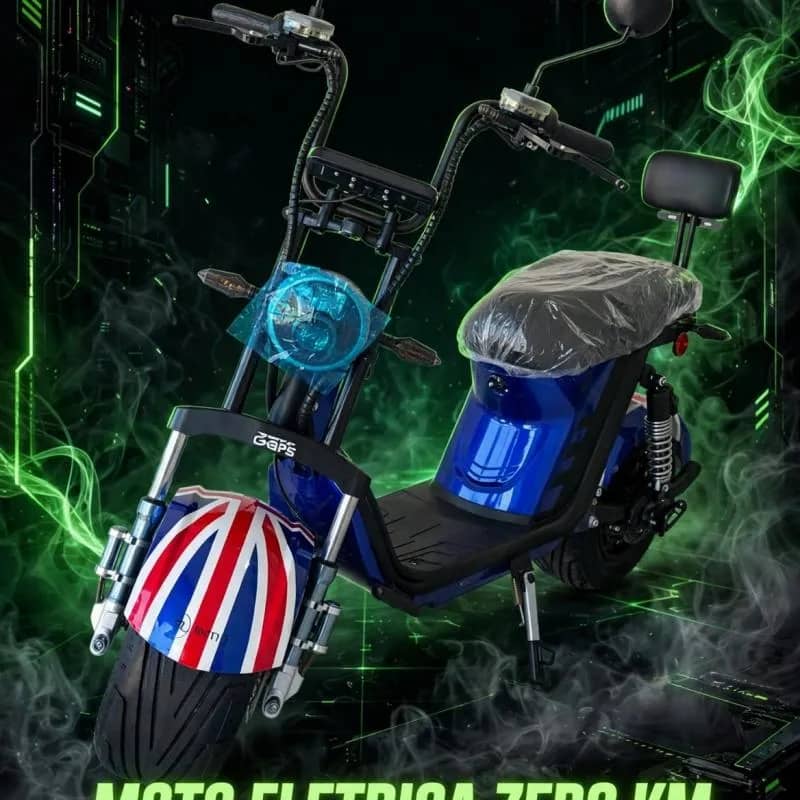 Imagem da campanha SUPER RIFA- moto. Elétrica 0km ou R$ 7.000 no pix