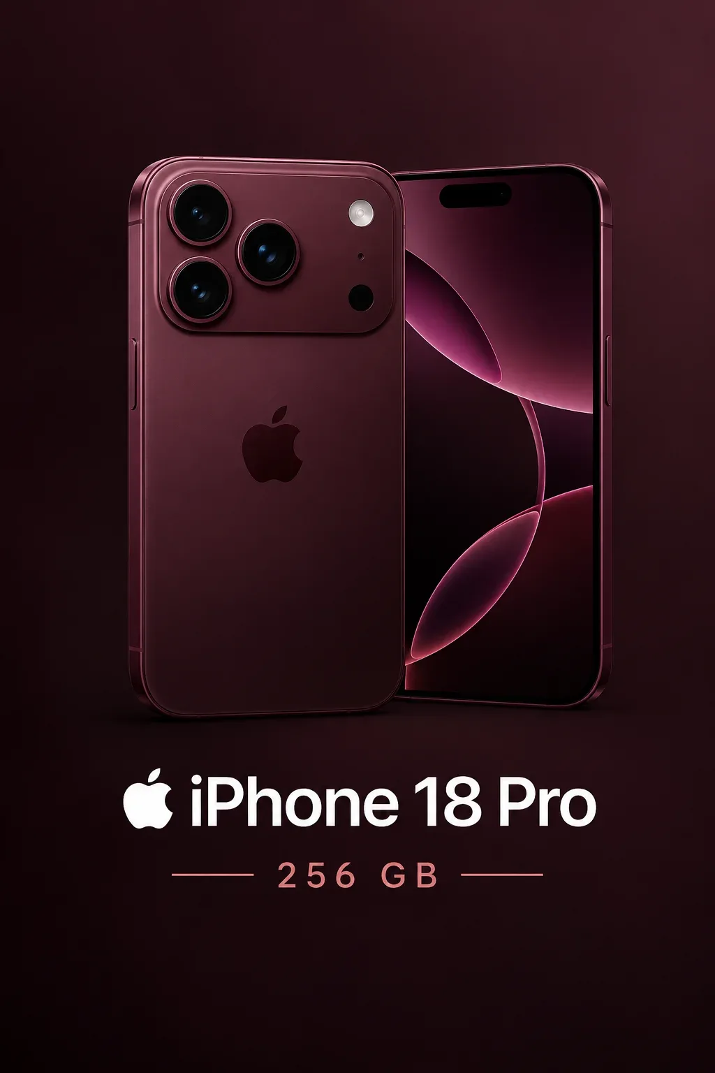 iPhone 18 Pro de 256 GB