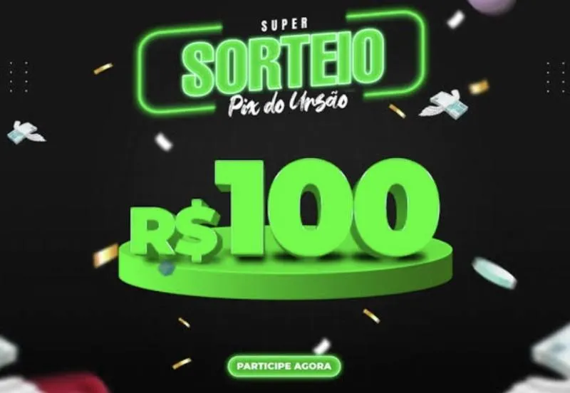 Imagem da campanha 100 REAIS NO PIX