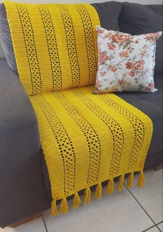 Imagem da campanha Manta de crochê