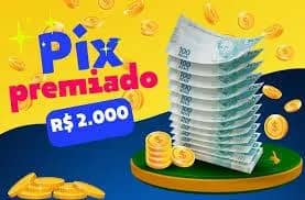 Imagem da campanha PIX PREMIADO R$2.000