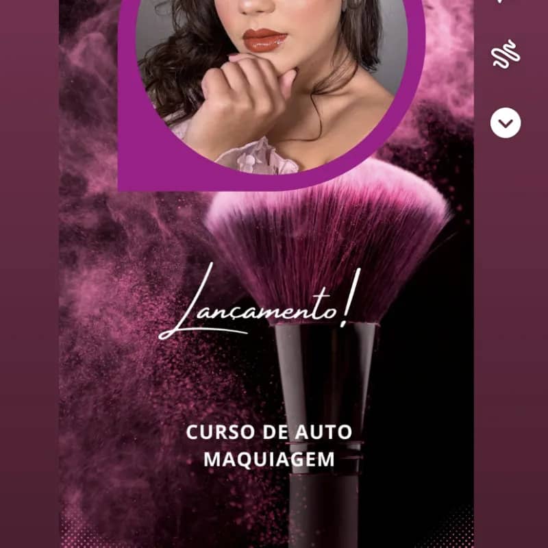 Imagem da campanha Maquiagem