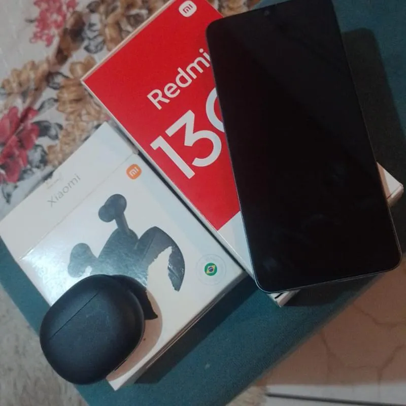 Imagem da campanha Rifa solidária, Redimi 13C 256gb+fone sem fio xiaomi
