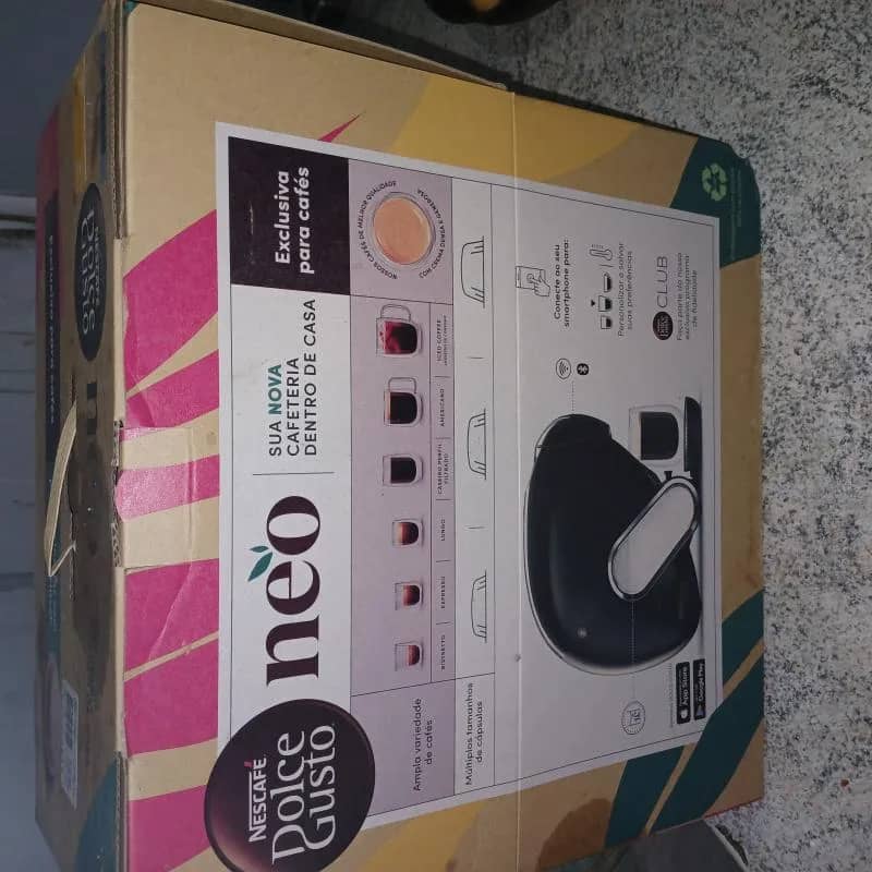 Imagem da campanha Cafeteira Nova