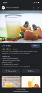 Imagem da campanha suco