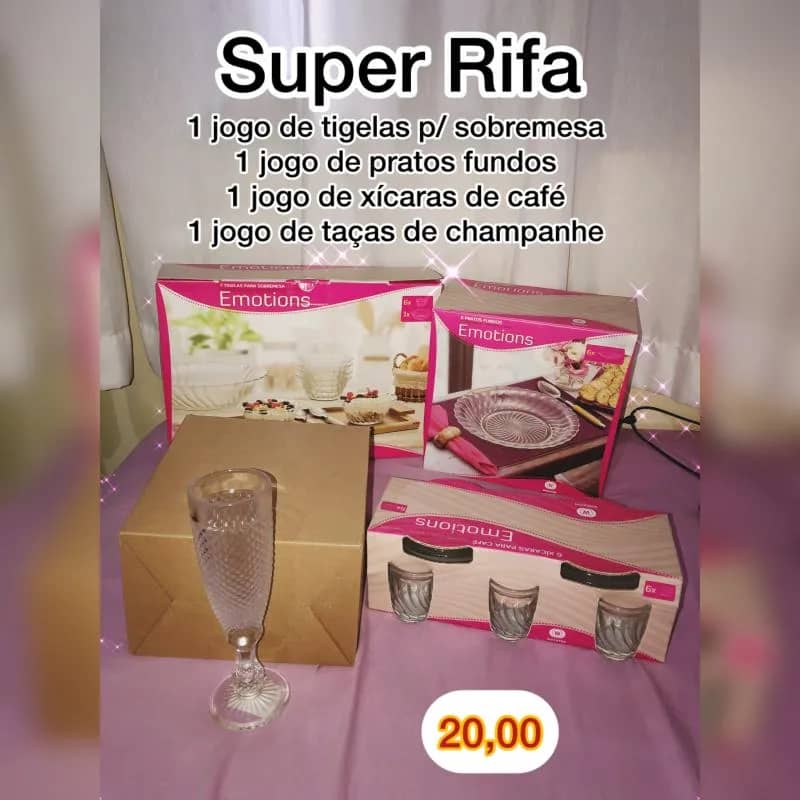 Imagem da campanha Super rifa