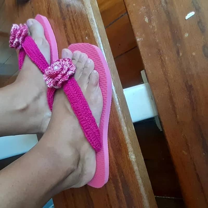 Imagem da campanha Chinelo de croche