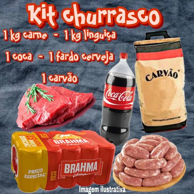 Imagem da campanha Kit churrasco