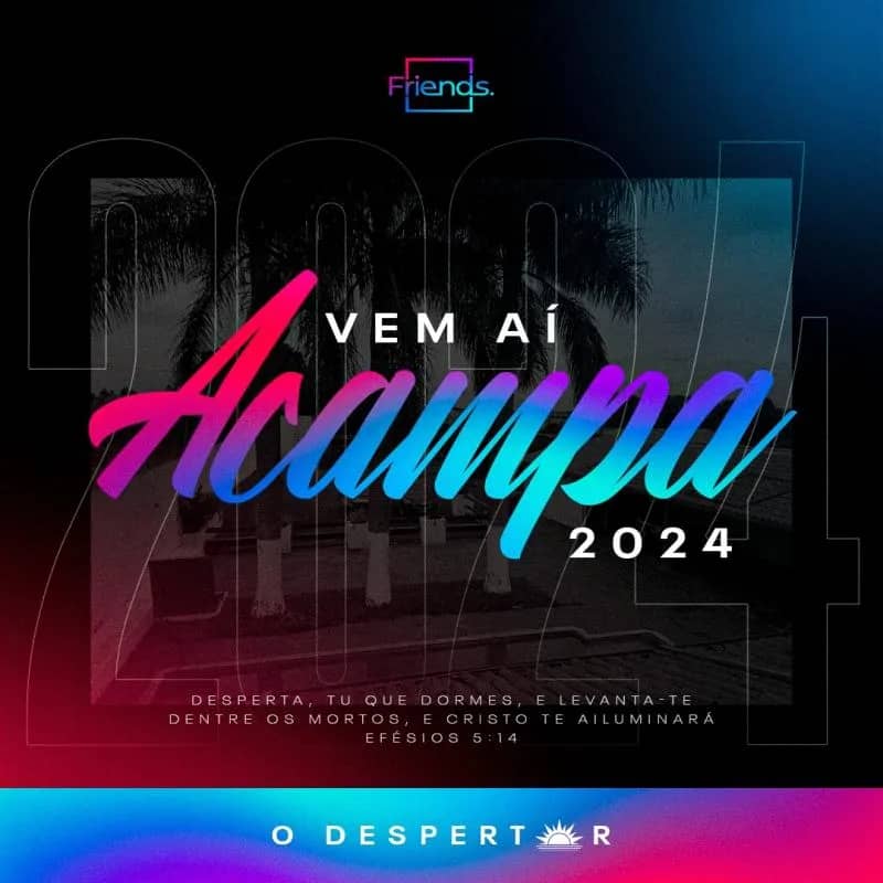 Imagem da campanha Rifa Acampa Friends