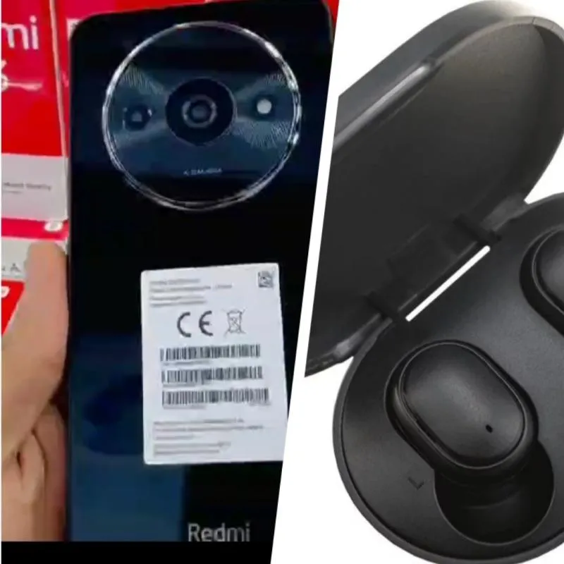 Imagem da campanha Vale um xiaomi A3 e um fone bluetooth