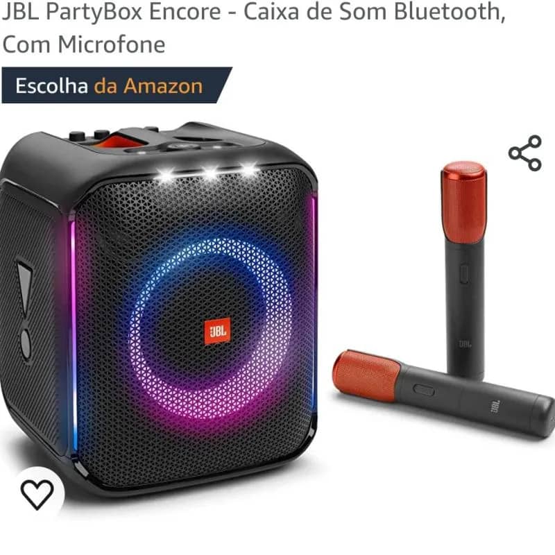 Imagem da campanha Caixa JBL encore!