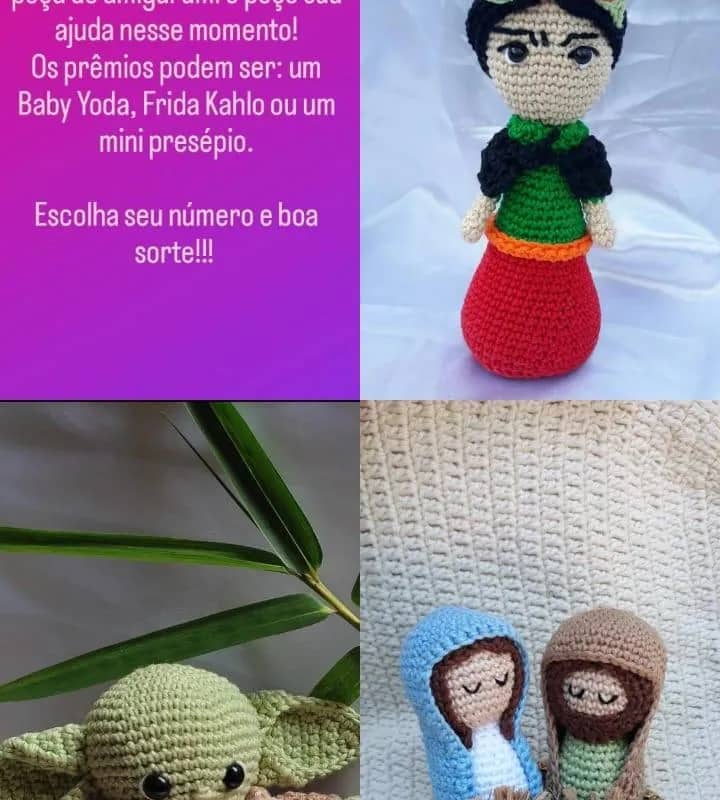Imagem da campanha Baby Yoda - Amigurumi