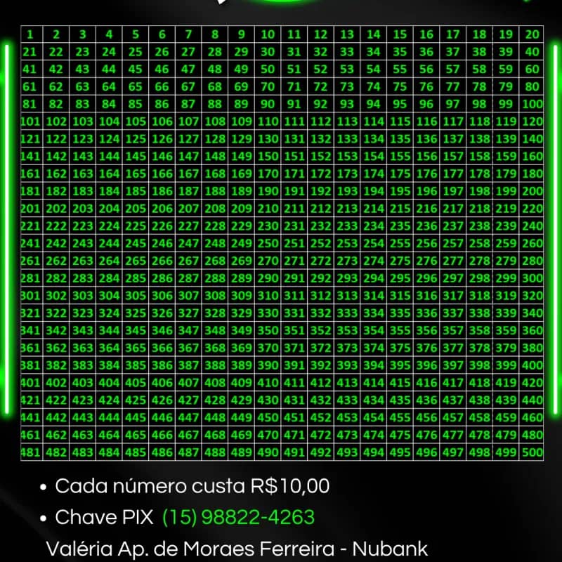 Imagem da campanha Pix Premiado R$ 500,00