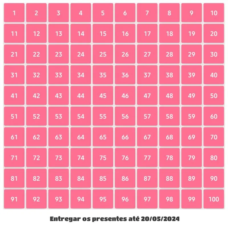 Imagem da campanha rifa beneficente