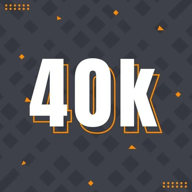 Imagem da campanha 40 k no pix