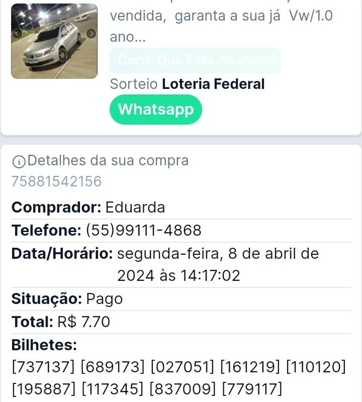 Imagem da campanha Quero participar do sorteio