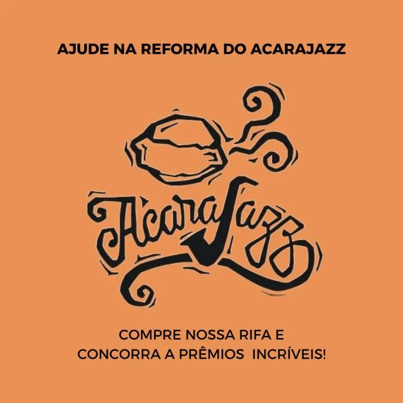 Imagem da campanha Ajude o Acarajazz a fazer as Reformas!