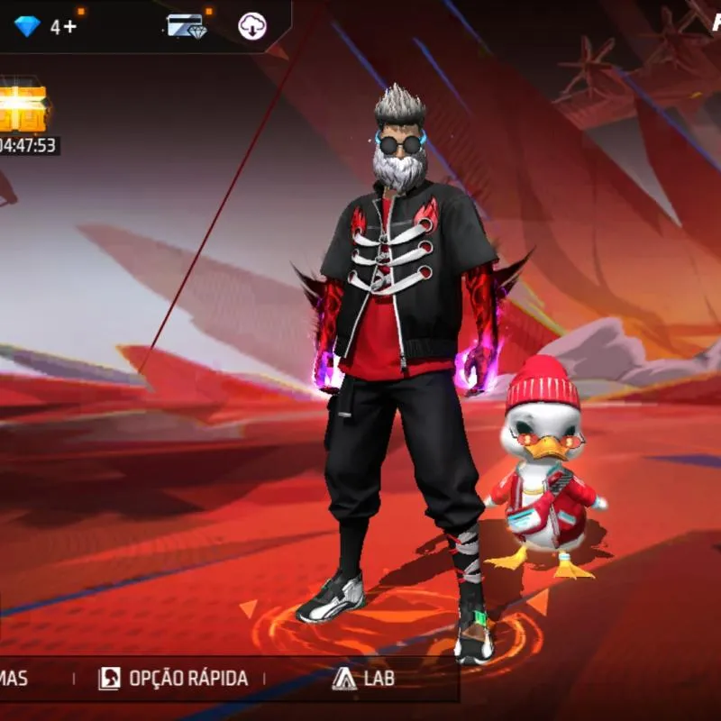 Imagem da campanha Sorteio CONTA Free Fire