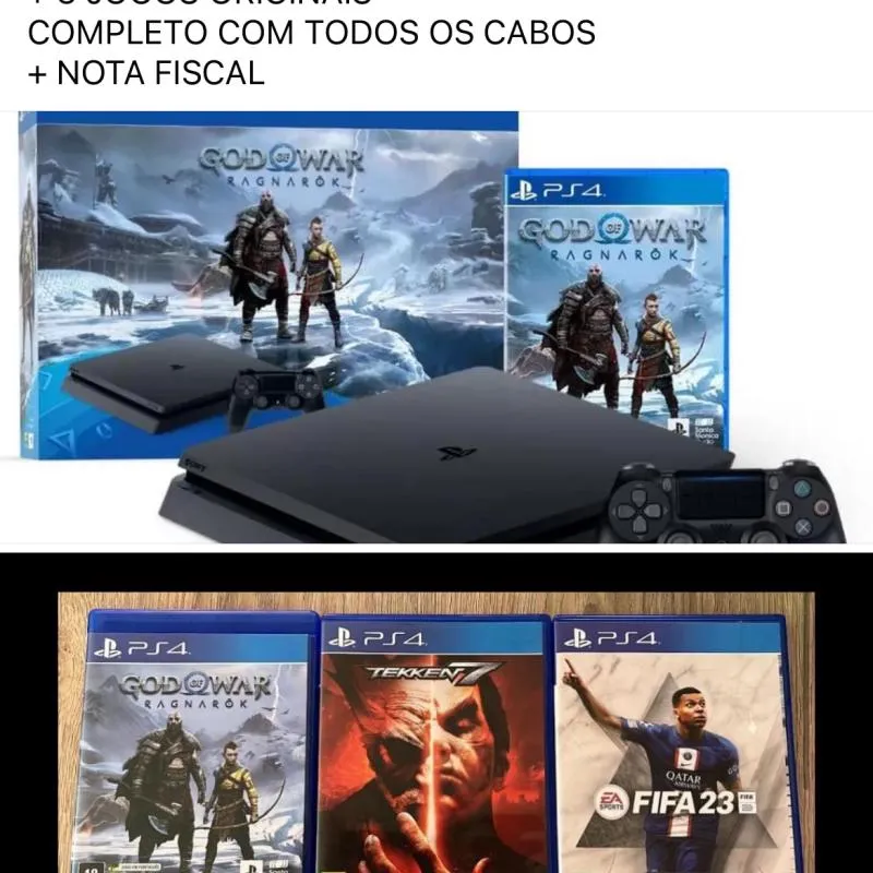 Imagem da campanha AÇÃO PLAYSTATION 4