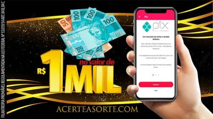 Imagem da campanha Mil No Pix