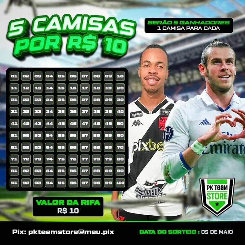 Imagem da campanha PKTEAMSTORE2
