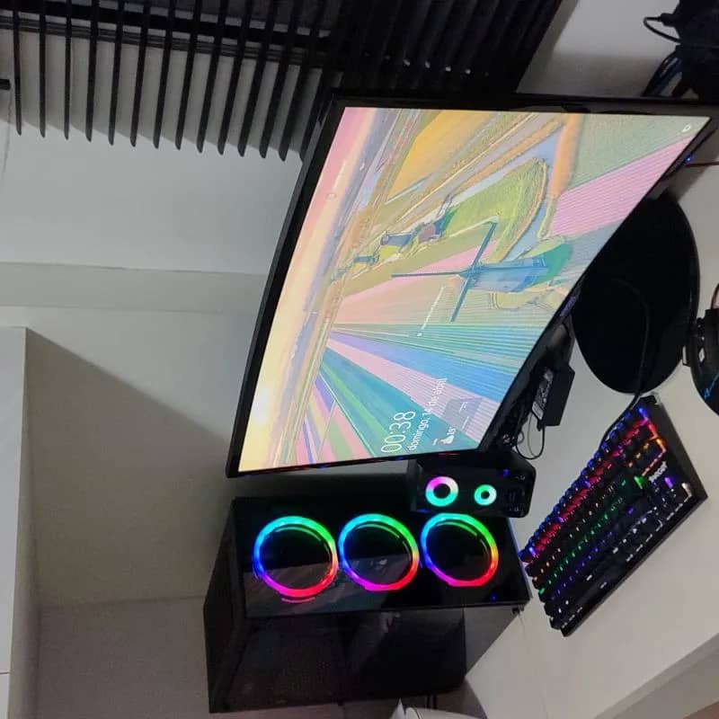 Imagem da campanha PC Gamer + Periféricos + 200 no Pix