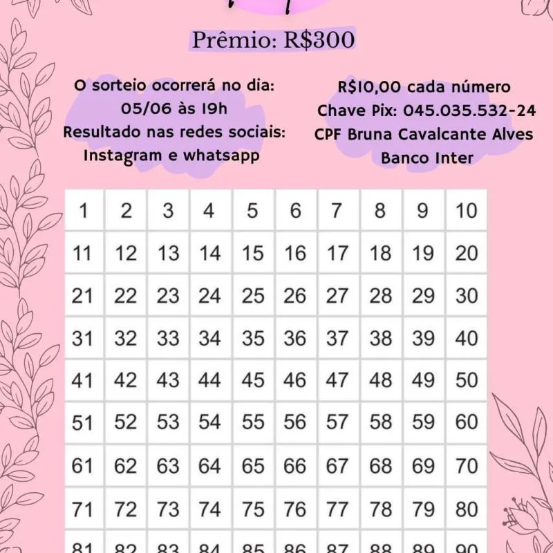 Imagem da campanha Rifa