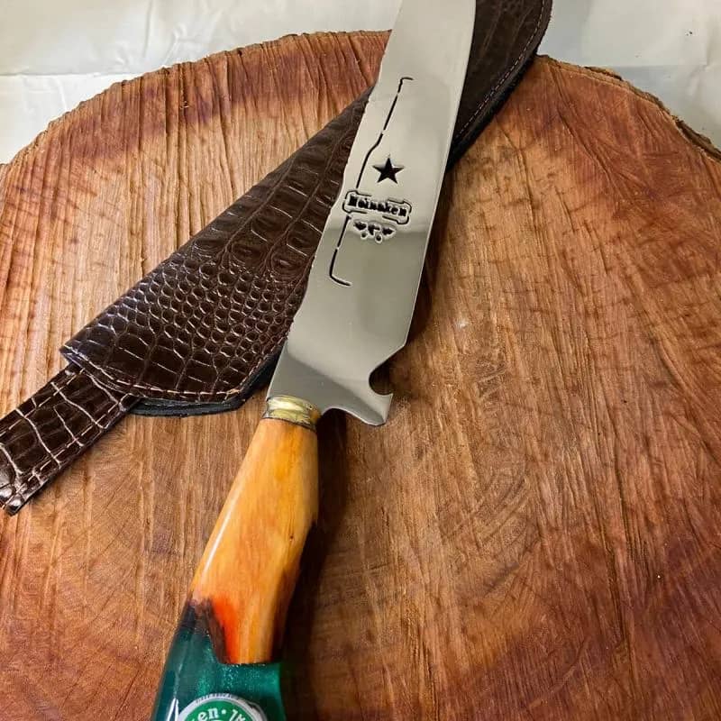 Imagem da campanha Faca Aço Inox 420 com Cabo resina