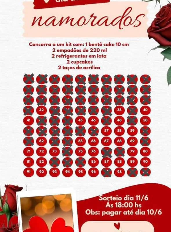 Imagem da campanha Dia dos namorados