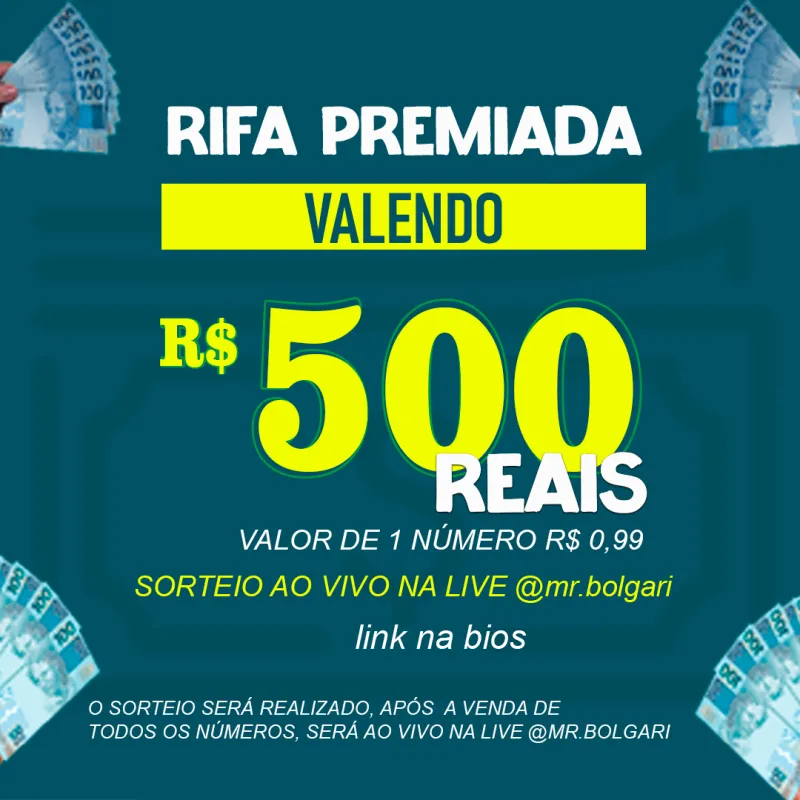 Imagem da campanha SORTEIO DE SÃO JOÃO