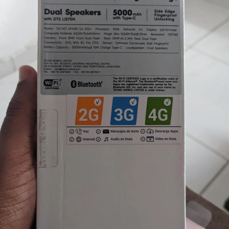 Imagem da campanha RIFA CELULAR TECNO SPARK GO 24