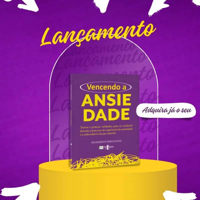 Imagem da campanha LIVRO VENCENDO A ANSIEDADE + R$ 100 REAIS NO PIXIS