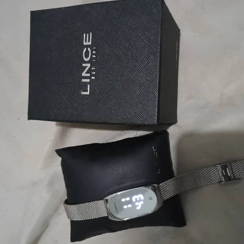 Imagem da campanha Relógio digital lince