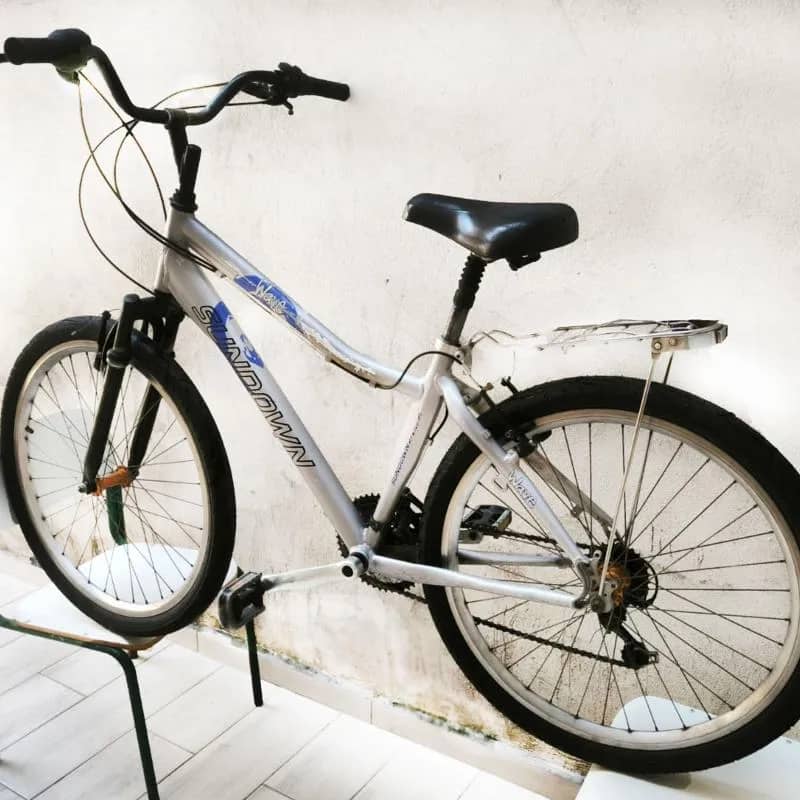 Imagem da campanha Bicicleta Prateada da Sundown.