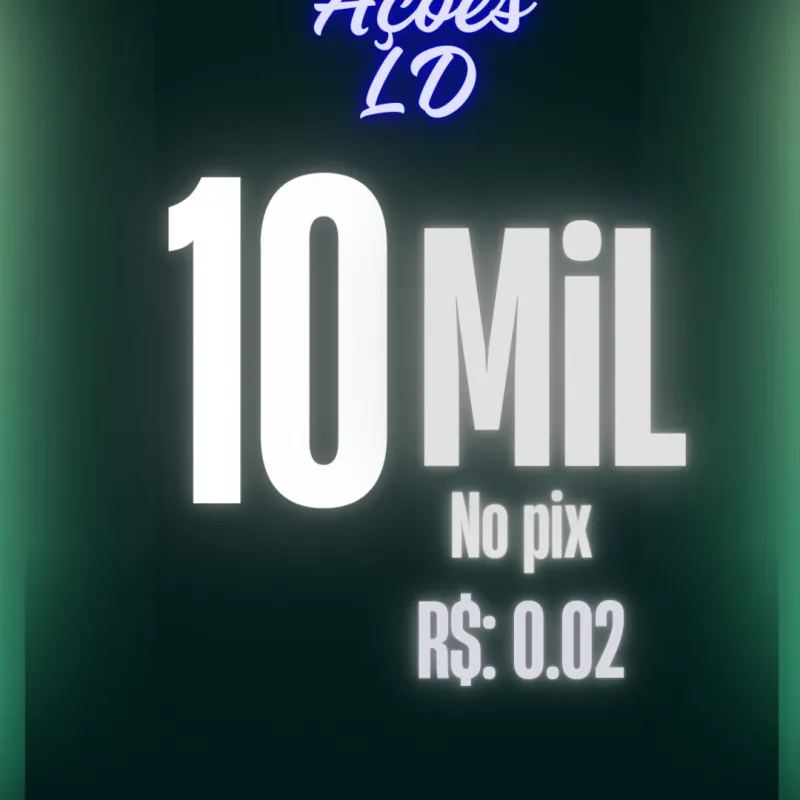 Imagem da campanha 10k no pix
