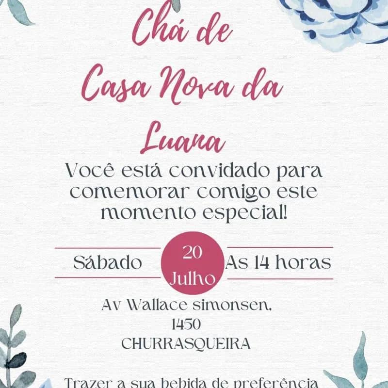 Imagem da campanha Casa nova da Luana