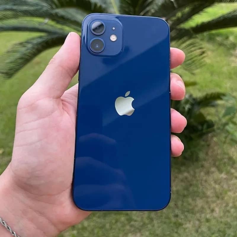 Imagem da campanha iPhone 12 64gb AZUL