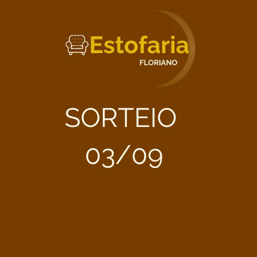 Imagem da campanha SORTEIO DO MÊS 03/09