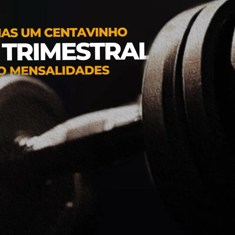 Imagem da campanha 🏋🏻♂️ PLANO TRIMESTRAL APENAS R$0,01 🪙