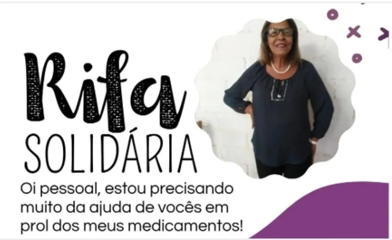 Imagem da campanha Rifa Solidária