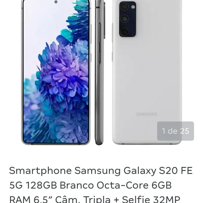 Imagem da campanha Galaxy s20 FE