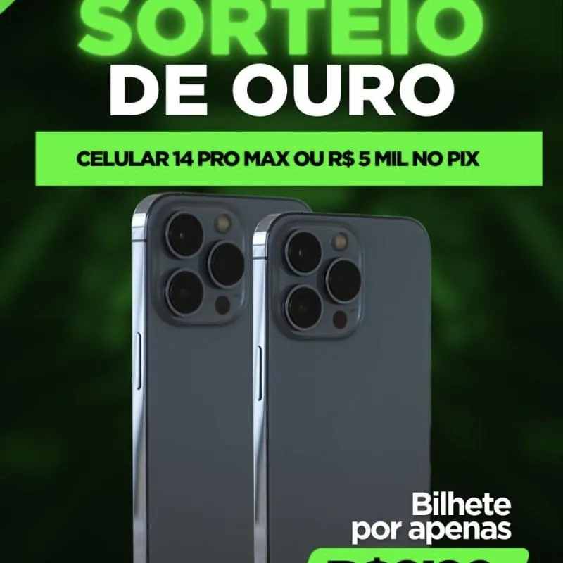 Imagem da campanha RIFA DE OURO