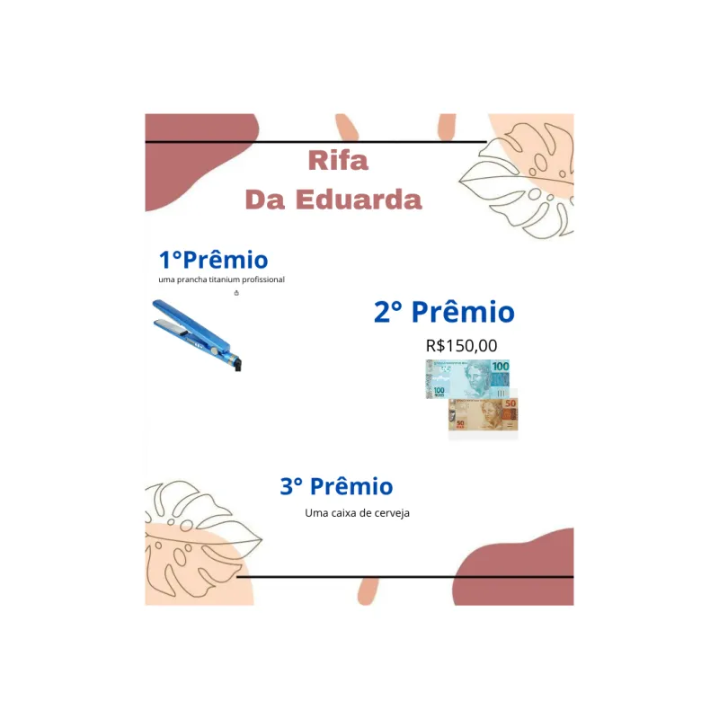 Imagem da campanha Rifa Da Eduarda