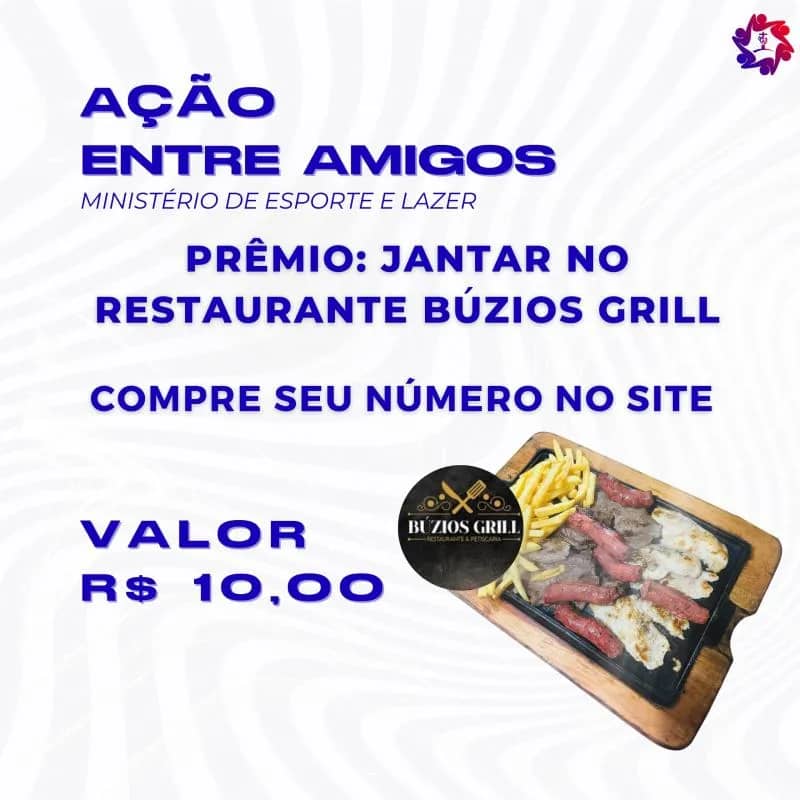 Imagem da campanha Ação entre amigos