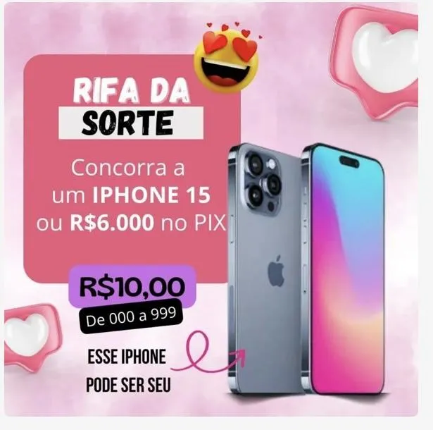 Imagem da campanha Rifa da Sorte