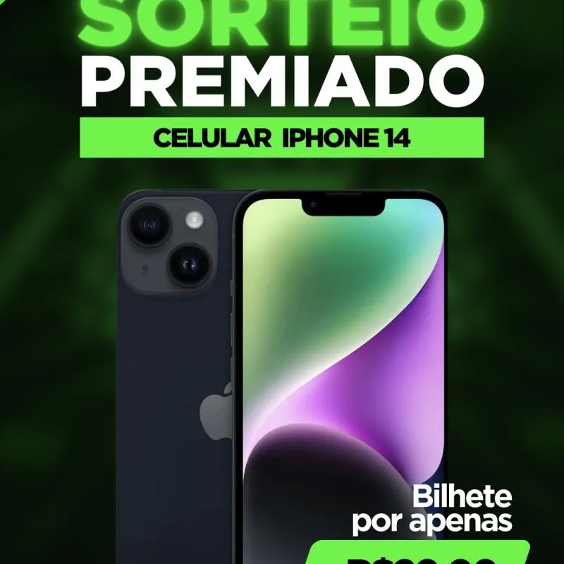 Imagem da campanha iPhone 14 LACRADO