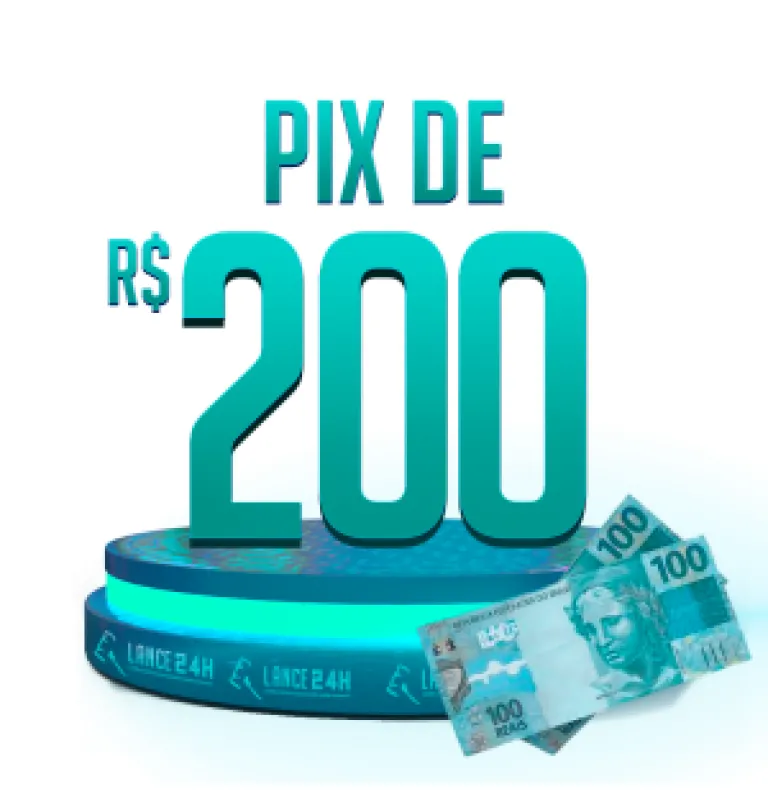 Imagem da campanha Pix de 200$